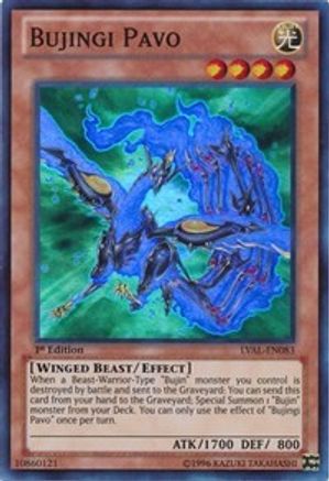 Image of Bujingi Pavo (LVAL-EN083) - Legacy of the Valiant 1st Edition