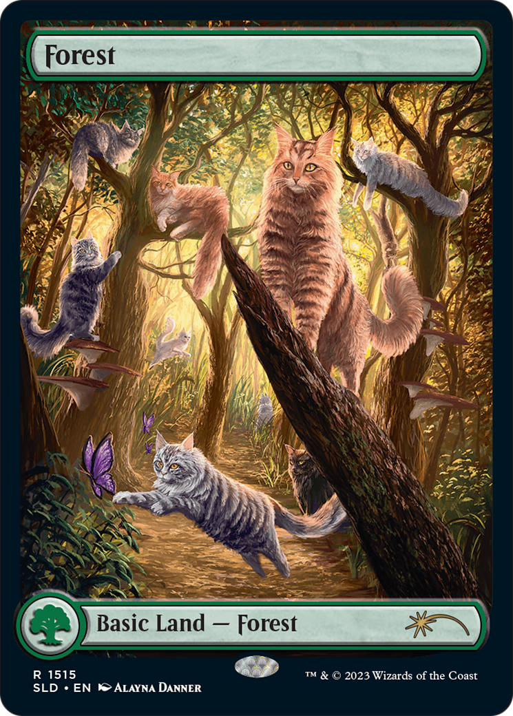 Image of Forest (1515) (SLD-1515) - Secret Lair Drop: (Full Art) Foil