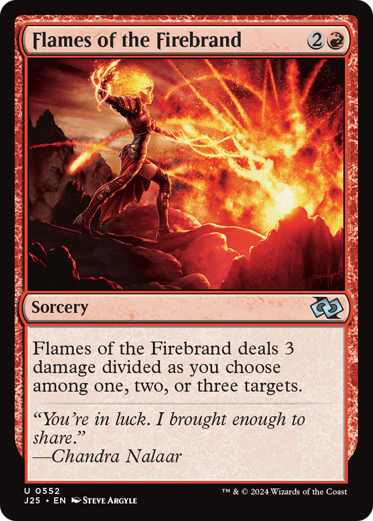 Image of Flames of the Firebrand (J25-552) - Foundations Jumpstart