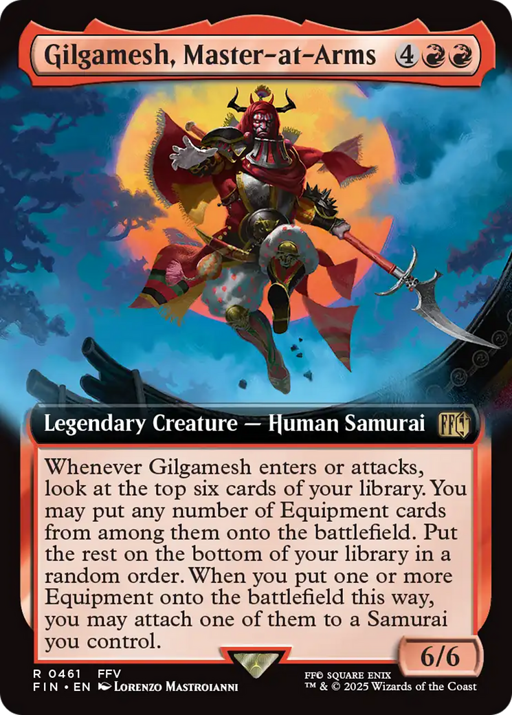 Image of Gilgamesh, Master-at-Arms (Extended Art) (FIN-461) - FINAL FANTASY: (Extended Art)