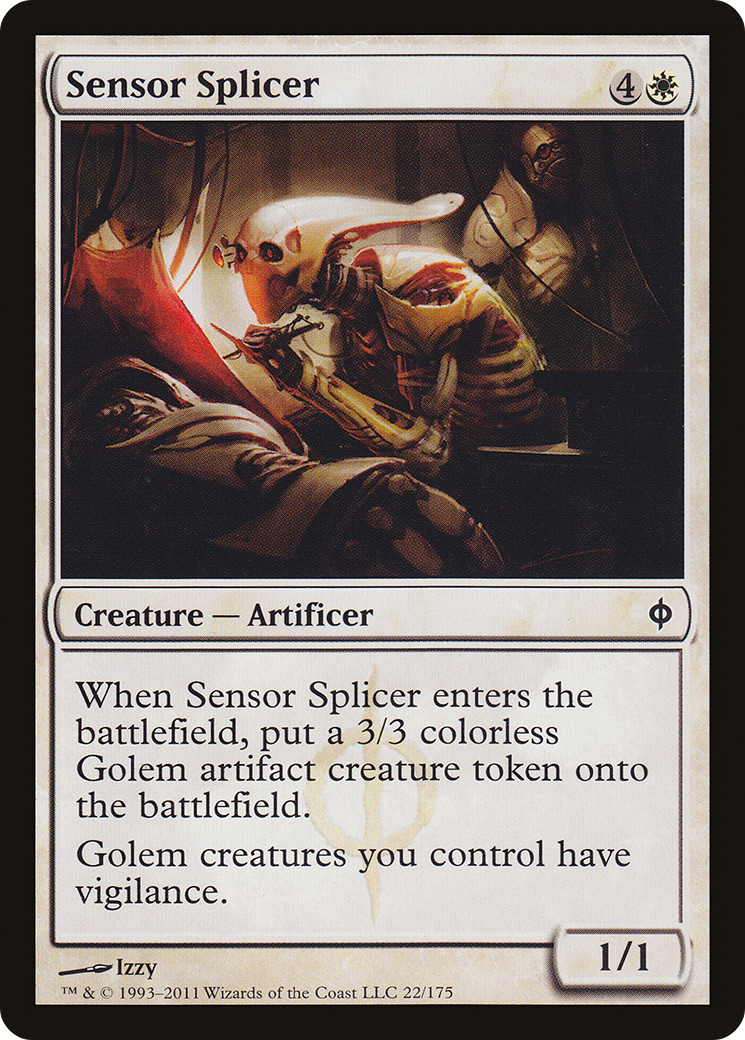 Image of Sensor Splicer (NPH-022) - New Phyrexia Foil