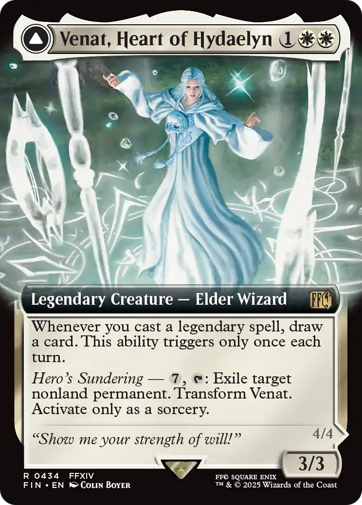 Image of Venat, Heart of Hydaelyn (Extended Art) (FIN-434) - FINAL FANTASY: (Extended Art)