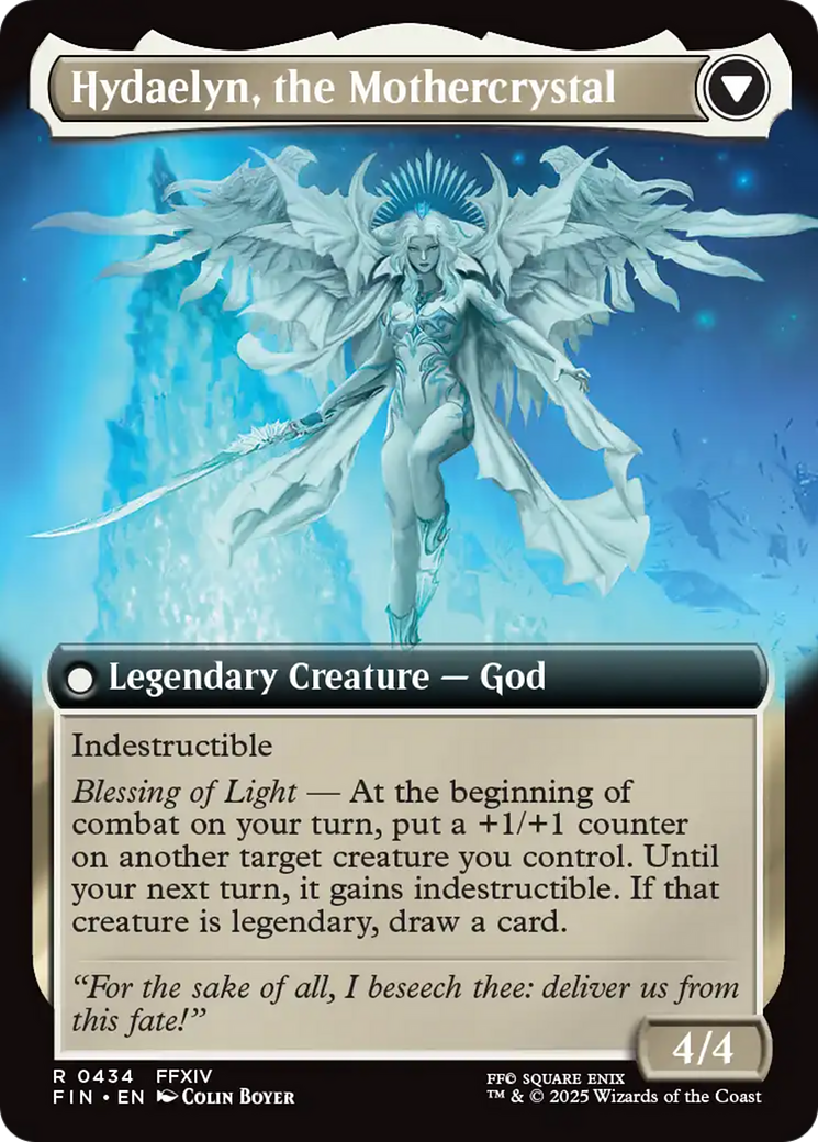 Image of Venat, Heart of Hydaelyn (Extended Art) (FIN-434) - FINAL FANTASY: (Extended Art) Foil