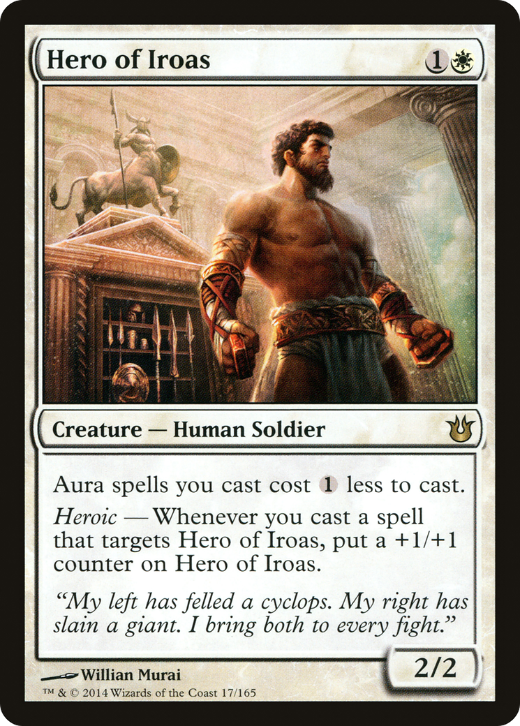 Image of Hero of Iroas (BNG-017) - Born of the Gods