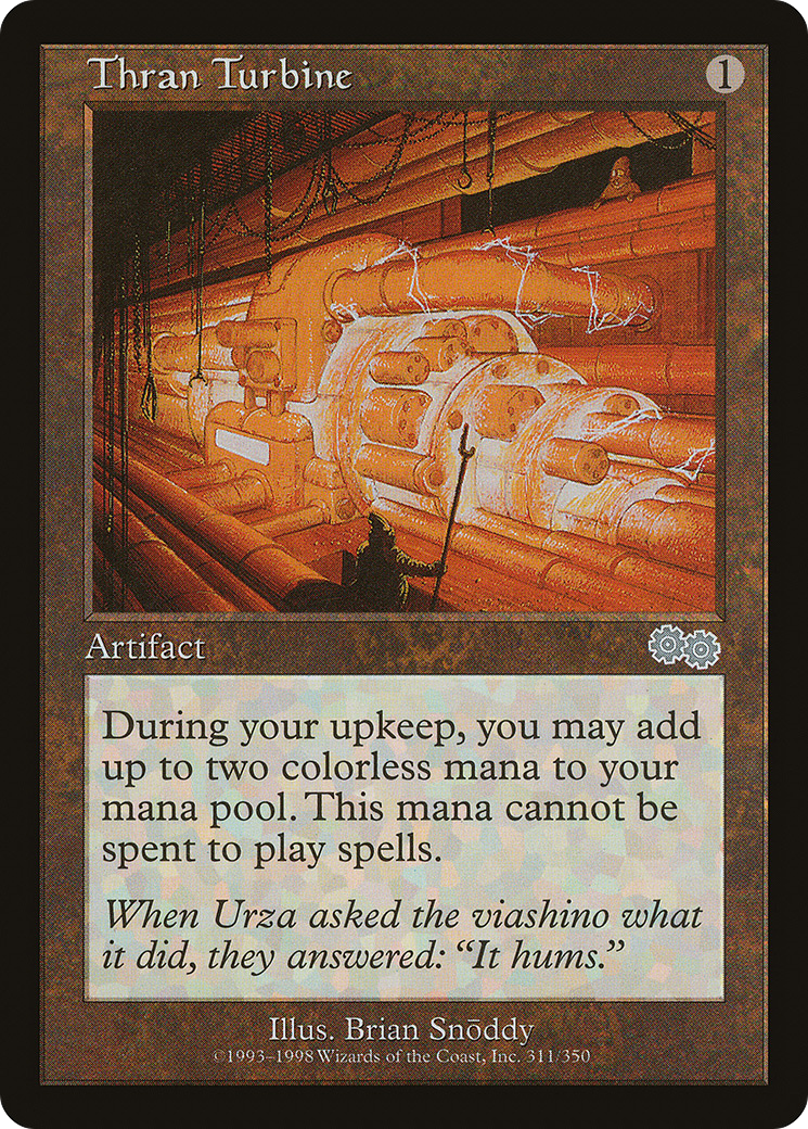 Image of Thran Turbine (USG-311) - Urza's Saga
