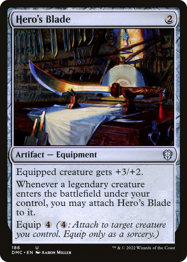 Image of Hero's Blade (DMC-186) - Dominaria United Commander