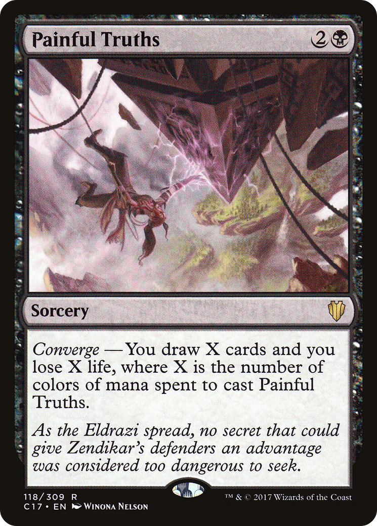 Image of Painful Truths (C17-118) - Commander 2017