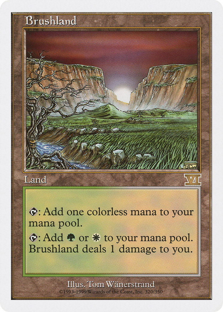 Image of Brushland (6ED-320) - Classic Sixth Edition