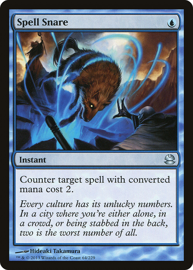 Image of Spell Snare (MMA-064) - Modern Masters Foil