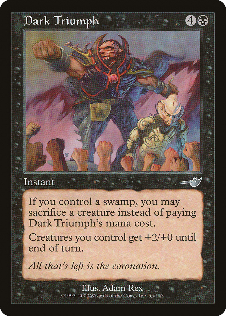 Image of Dark Triumph (NMS-055) - Nemesis Foil