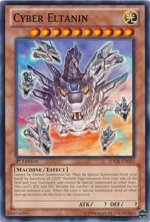 Image of Cyber Eltanin (SDCR-EN010) - Structure Deck: Cyber Dragon Revolution 1st Edition