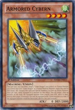 Image of Armored Cybern (SDCR-EN011) - Structure Deck: Cyber Dragon Revolution Unlimited