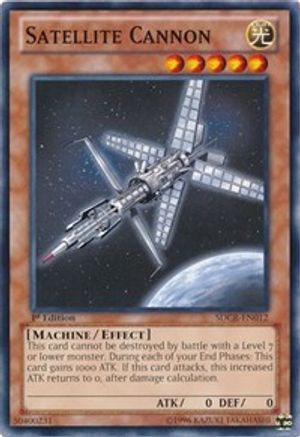 Image of Satellite Cannon (SDCR-EN012) - Structure Deck: Cyber Dragon Revolution 1st Edition