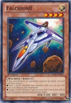 Image of Falchion Beta (SDCR-EN015) - Structure Deck: Cyber Dragon Revolution 1st Edition