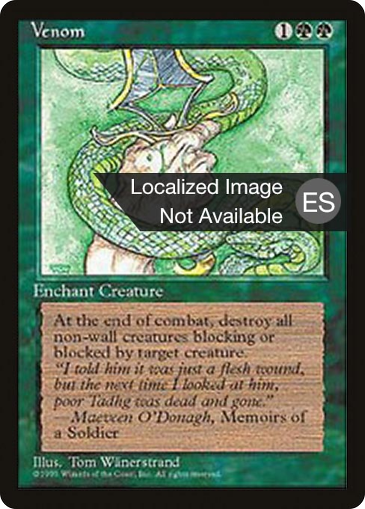 Image of Venom (4BB-) - Fourth Edition Foreign Black Border