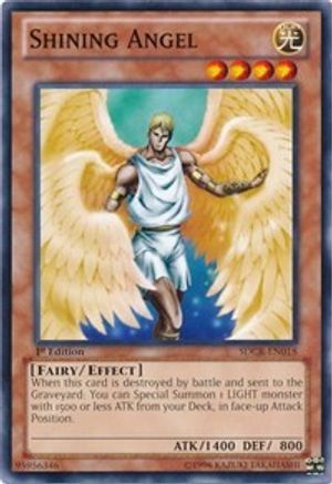 Image of Shining Angel (SDCR-EN018) - Structure Deck: Cyber Dragon Revolution 1st Edition