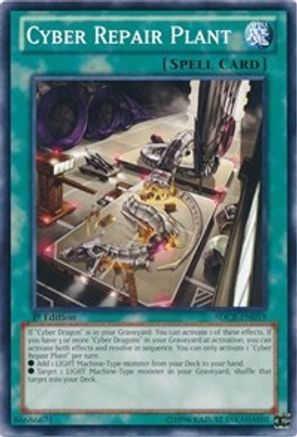 Image of Cyber Repair Plant (SDCR-EN019) - Structure Deck: Cyber Dragon Revolution 1st Edition