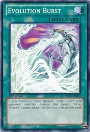Image of Evolution Burst (SDCR-EN020) - Structure Deck: Cyber Dragon Revolution 1st Edition