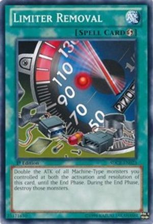 Image of Limiter Removal (SDCR-EN023) - Structure Deck: Cyber Dragon Revolution 1st Edition