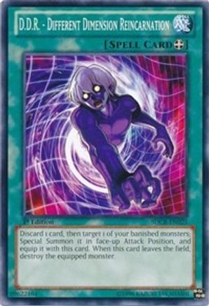 Image of D.D.R. - Different Dimension Reincarnation (SDCR-EN025) - Structure Deck: Cyber Dragon Revolution Unlimited