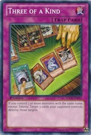 Image of Three of a Kind (SDCR-EN031) - Structure Deck: Cyber Dragon Revolution 1st Edition