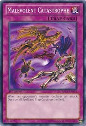 Image of Malevolent Catastrophe (SDCR-EN034) - Structure Deck: Cyber Dragon Revolution 1st Edition