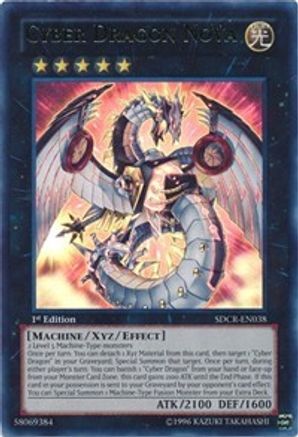 Image of Cyber Dragon Nova (SDCR-EN038) - Structure Deck: Cyber Dragon Revolution 1st Edition