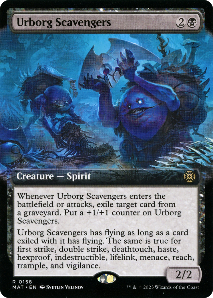 Image of Urborg Scavengers (Extended Art) (MAT-158) - March of the Machine: The Aftermath: (Extended Art)