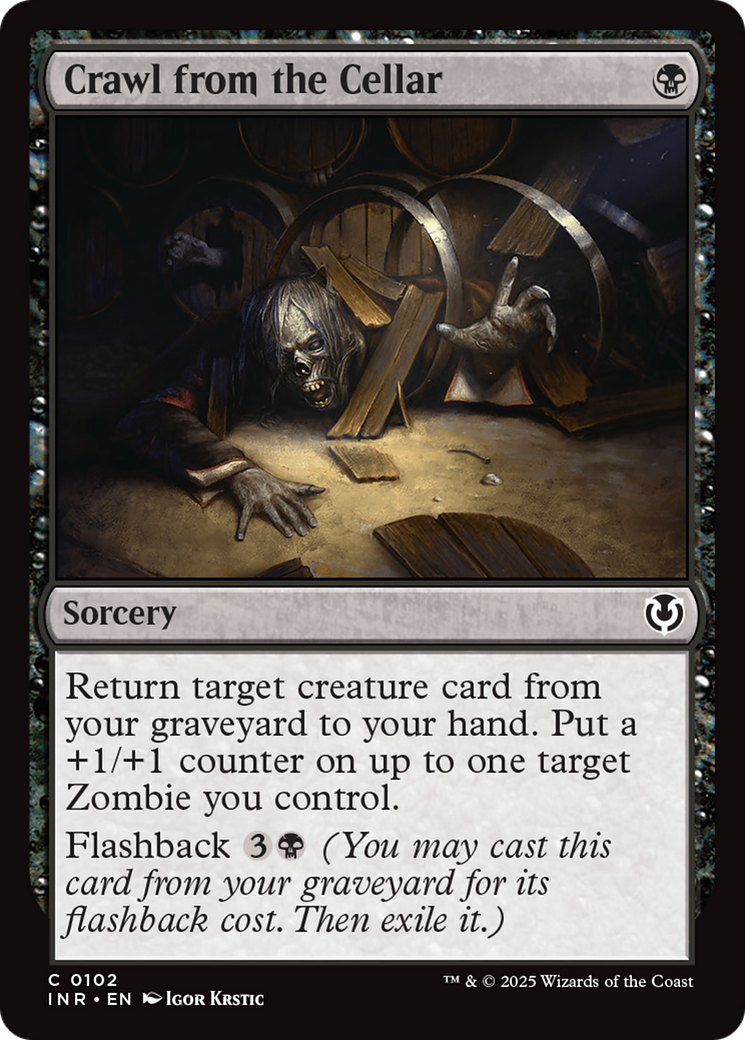 Image of Crawl from the Cellar (INR-102) - Innistrad Remastered Foil