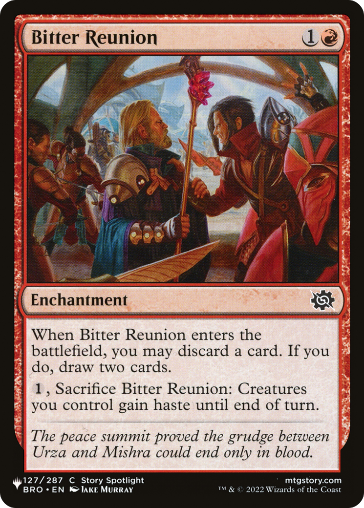 Image of Bitter Reunion (LIST-BRO-127) - The List