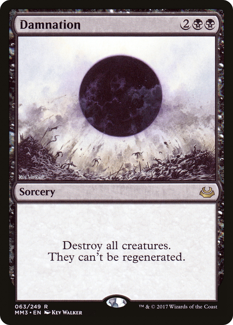 Image of Damnation (MM3-063) - Modern Masters 2017 Foil