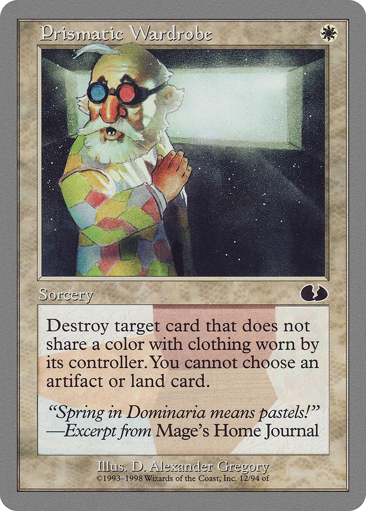 Image of Prismatic Wardrobe (UGL-012) - Unglued