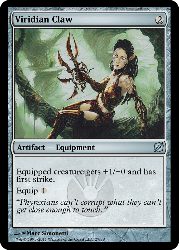Image of Viridian Claw (TD2-027) - Duel Decks: Mirrodin Pure vs. New Phyrexia