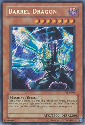 Image of Barrel Dragon (VB5-003) - The Valuable Book Volume 5 Unlimited