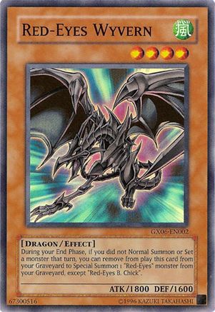 Image of Red-Eyes Wyvern (GX06-EN002) - Yu-Gi-Oh! GX Tag Force Promotional Cards Limited