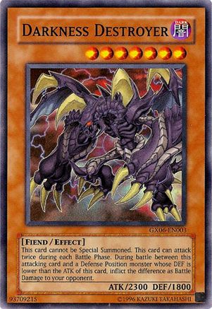 Image of Darkness Destroyer (GX06-EN003) - Yu-Gi-Oh! GX Tag Force Promotional Cards Unlimited
