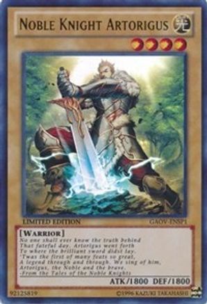 Image of Noble Knight Artorigus (GAOV-ENSP1) (GAOV-ENSP1) - Galactic Overlord Limited