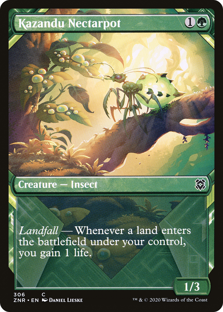 Image of Kazandu Nectarpot (Showcase) (ZNR-306) - Zendikar Rising: (Showcase) Foil