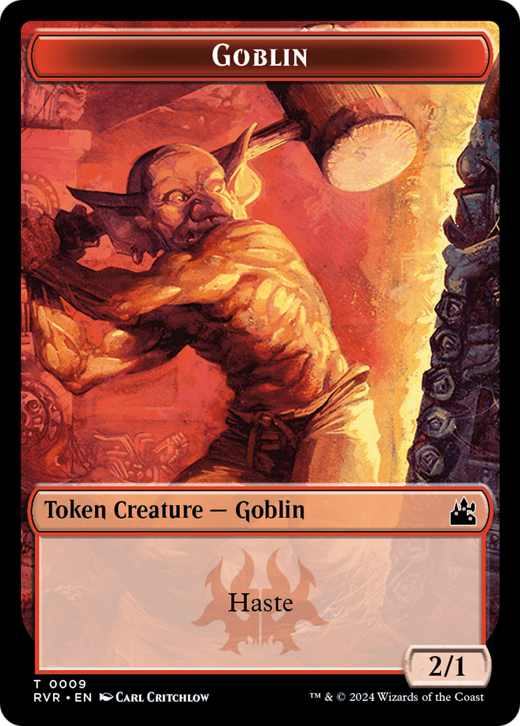 Image of Goblin (TRVR-009) - Ravnica Remastered Tokens Foil