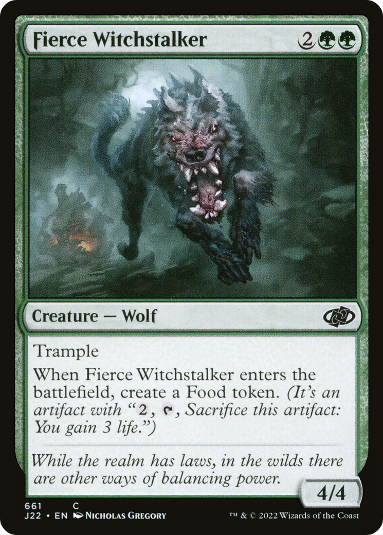 Image of Fierce Witchstalker (J22-661) - Jumpstart 2022