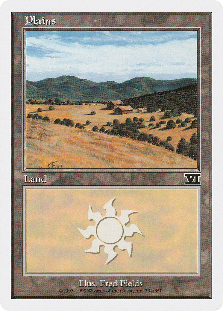 Image of Plains (334) (6ED-334) - Classic Sixth Edition