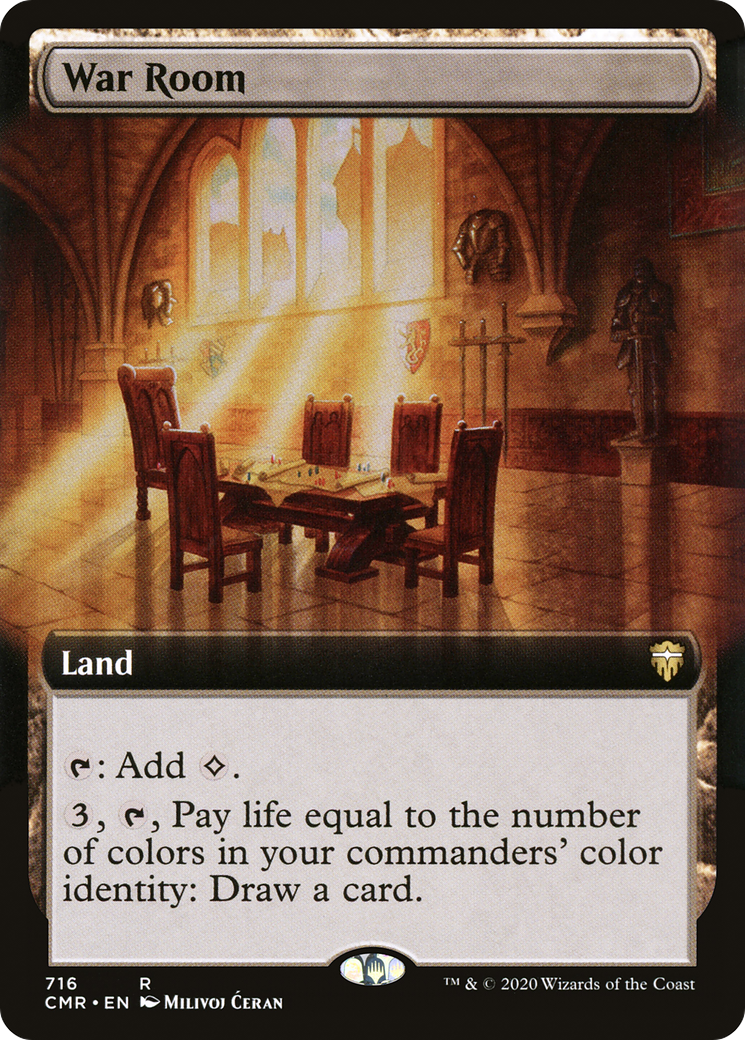 Image of War Room (Extended Art) (CMR-716) - Commander Legends: (Extended Art)