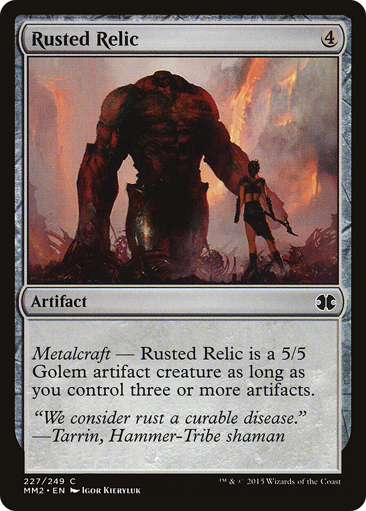 Image of Rusted Relic (MM2-227) - Modern Masters 2015