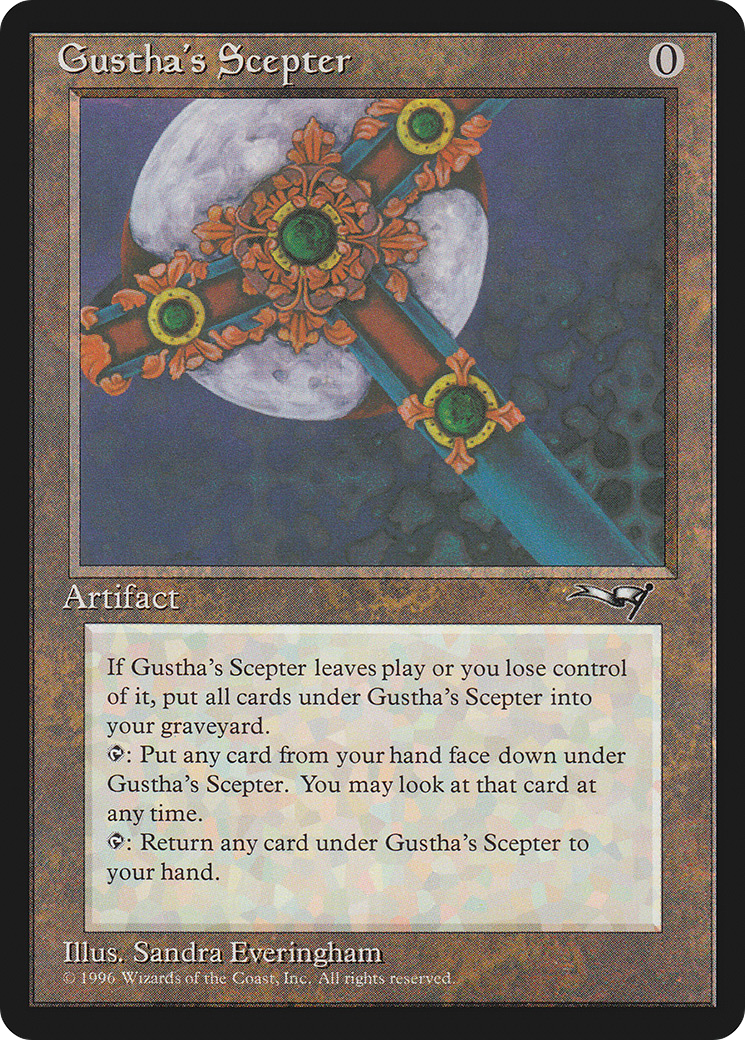 Image of Gustha's Scepter (ALL-162) - Alliances