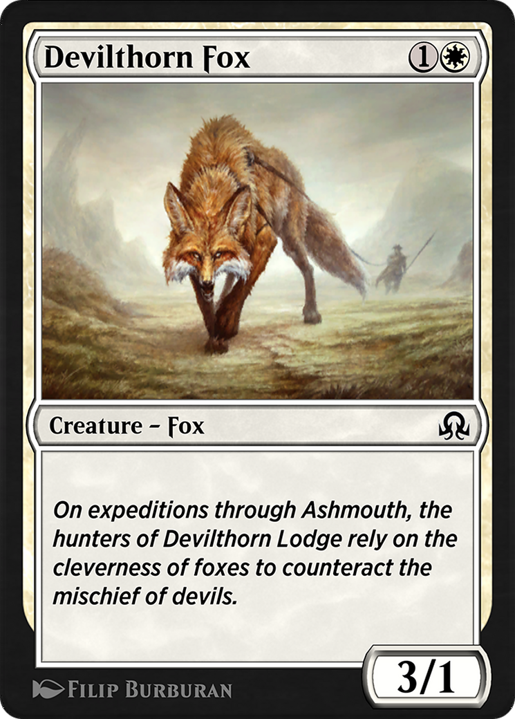 Image of Devilthorn Fox (SIR-025) - Shadows over Innistrad Remastered