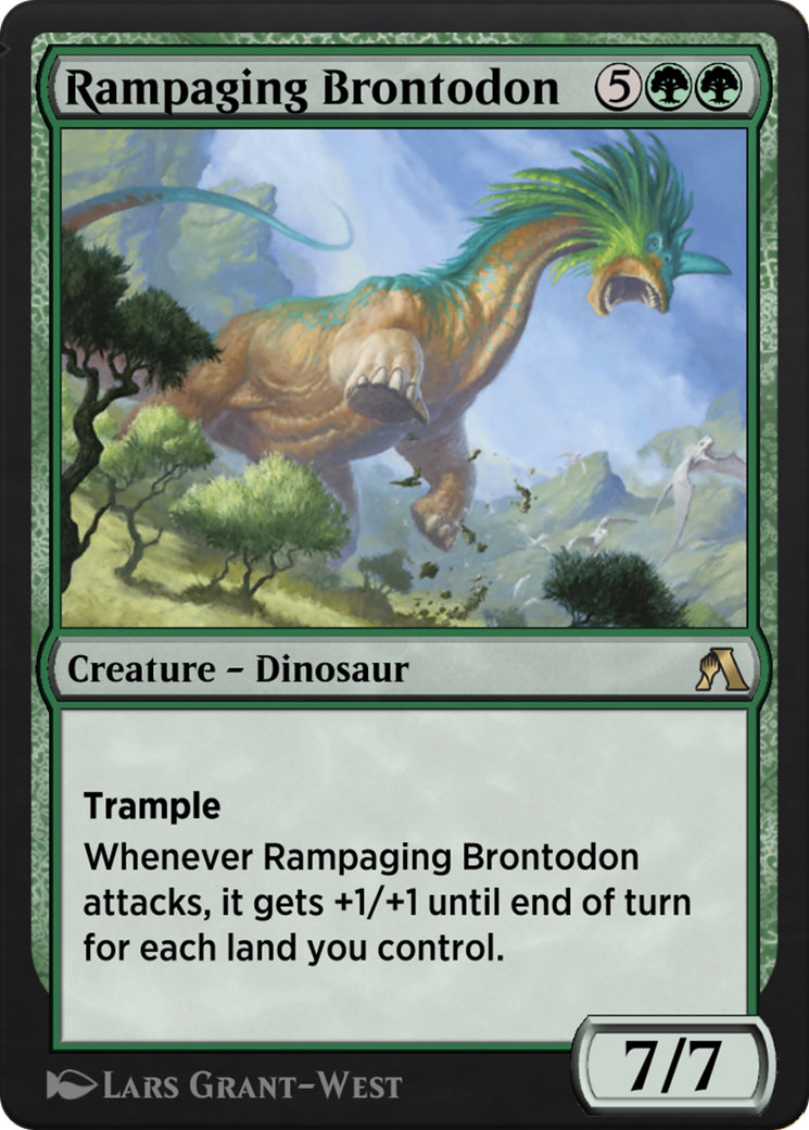 Image of Rampaging Brontodon (ANB-102) - Arena Beginner Set