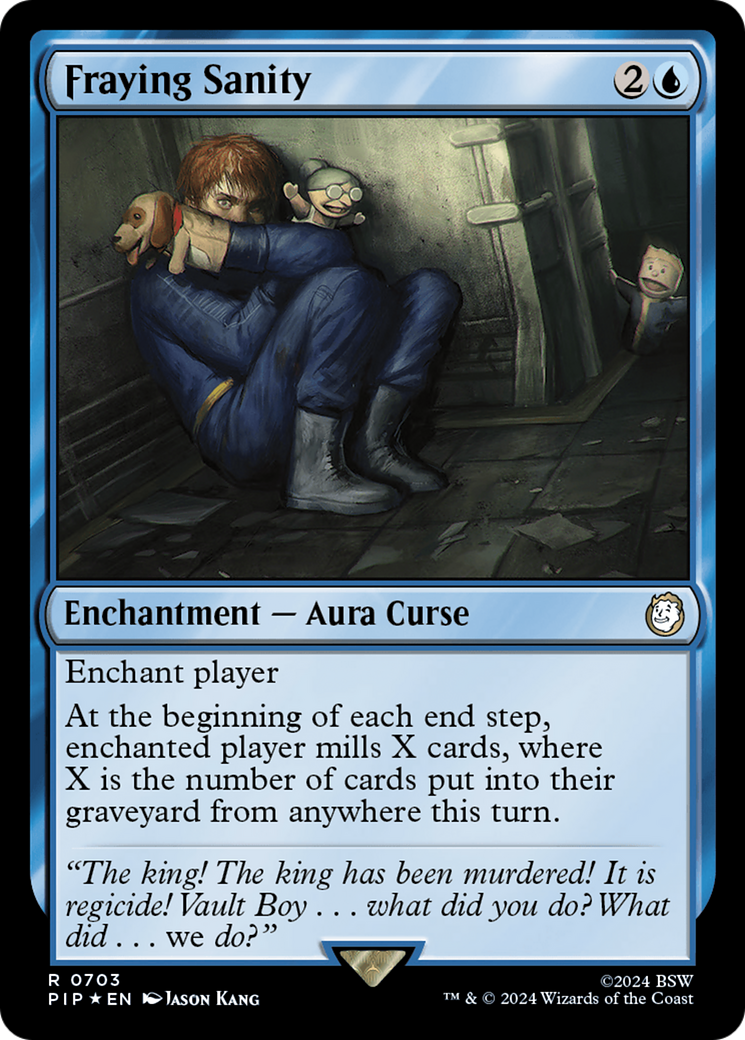 Image of Fraying Sanity (Surge Foil) (PIP-703) - Fallout Foil