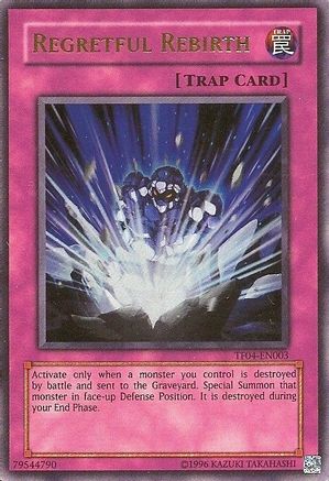 Image of Regretful Rebirth (5D's Tag Force 4) (TF04-EN003) - Yu-Gi-Oh! Video Game Promotional Cards Limited