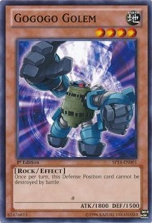 Image of Gogogo Golem (SP14-EN001) - Star Pack 2014 1st Edition