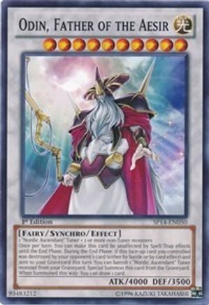 Image of Odin, Father of the Aesir (SP14-EN050) - Star Pack 2014 1st Edition
